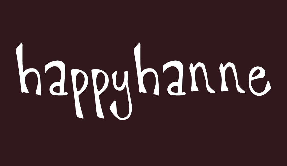 happyhanneke font big
