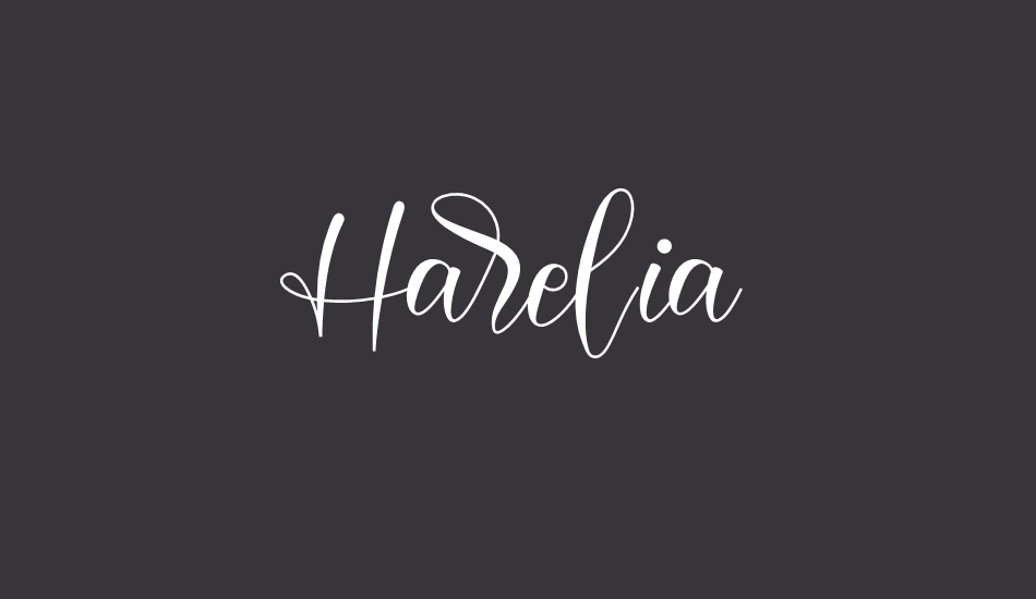 harelia font big