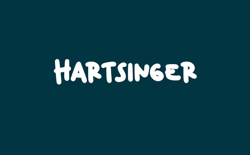 Hartsinger font big
