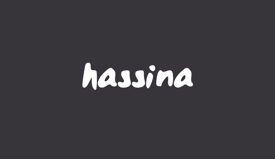 hassina font big