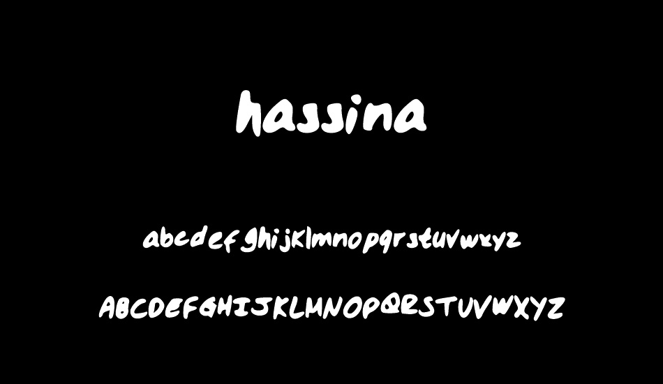 hassina font