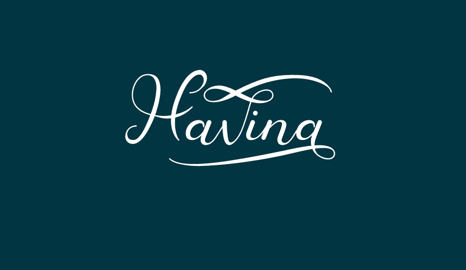 havina font big