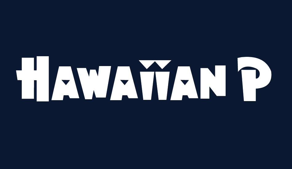 Hawaiian Punk font big