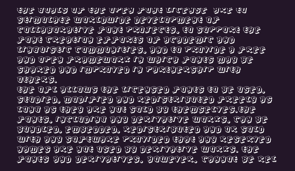 Hawkeye font 1