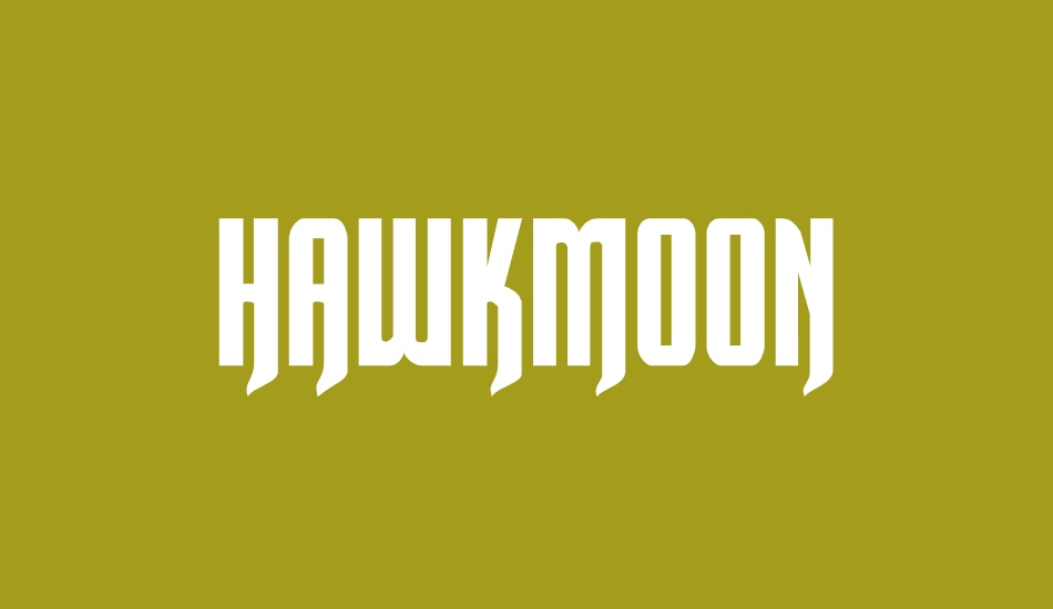 Hawkmoon font big