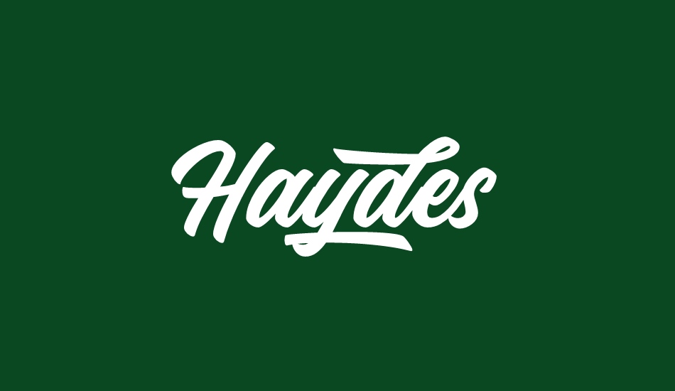 haydes font big