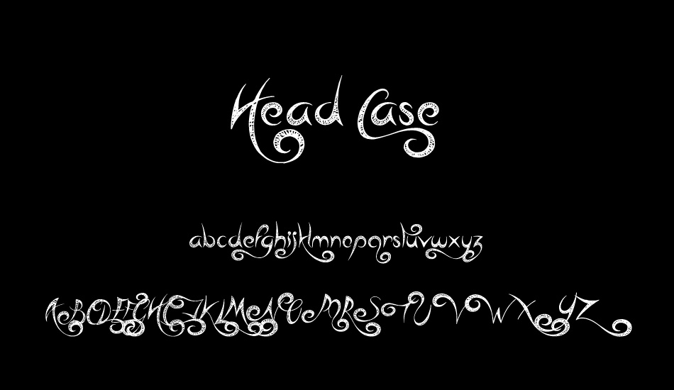 Head Case font