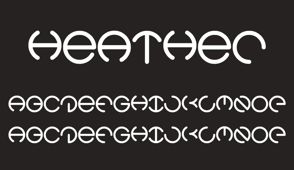 Heather Thomas font