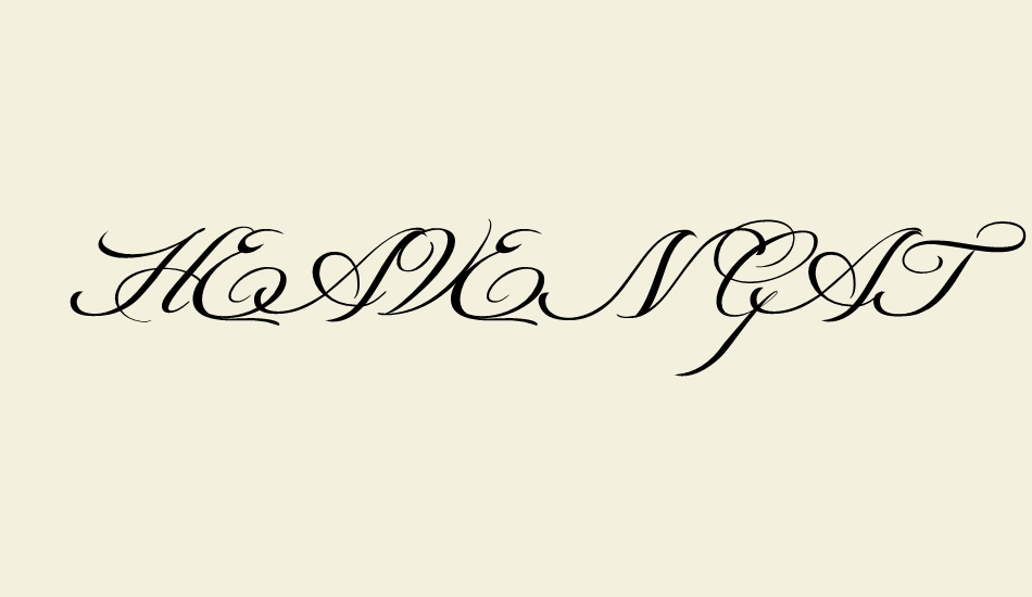 heaven-gate font big