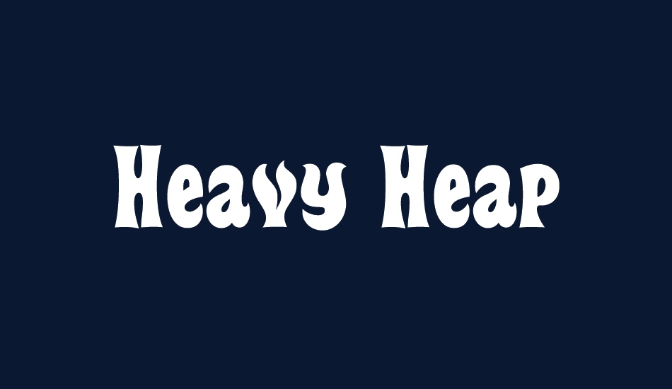 Heavy Heap font big