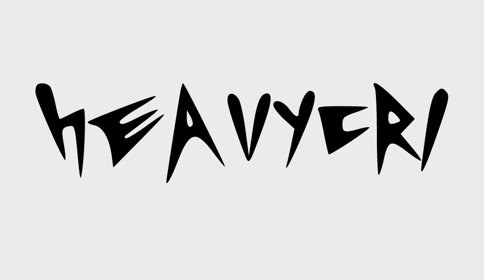 HEAVYCRIST font big