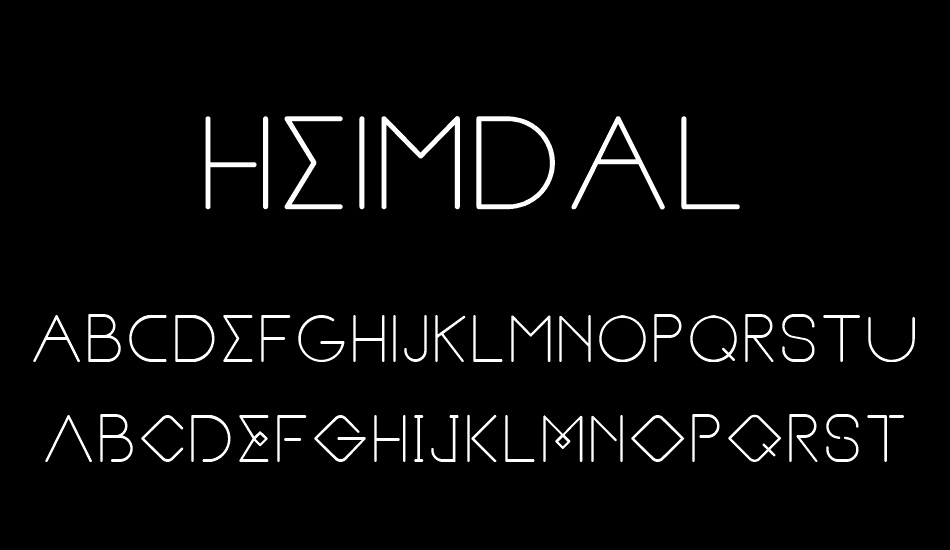 Heimdal font