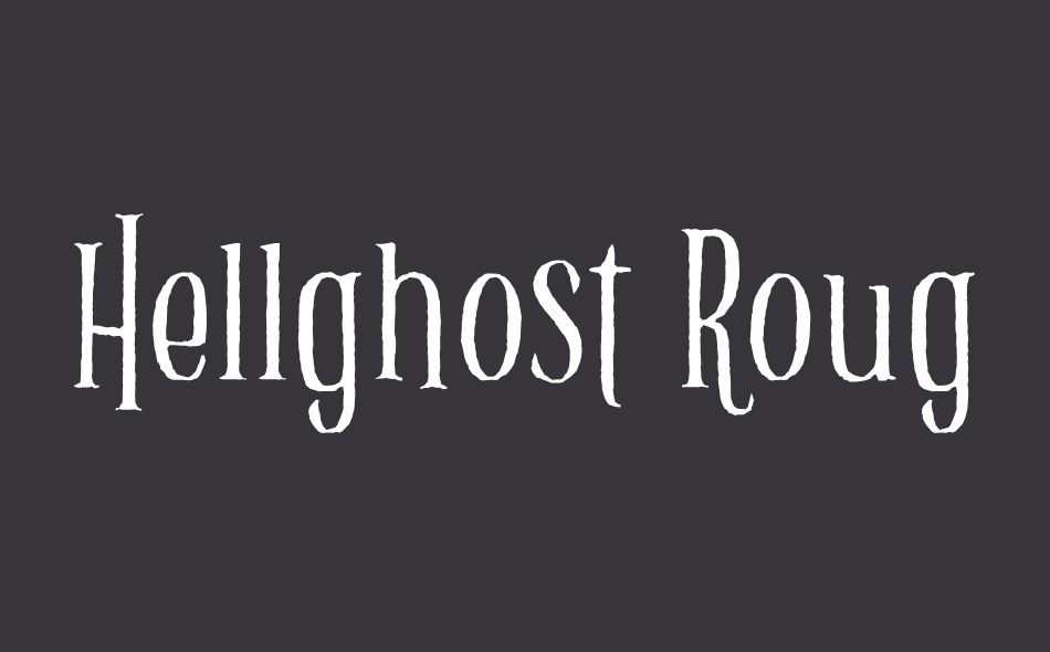 Hellghost font big