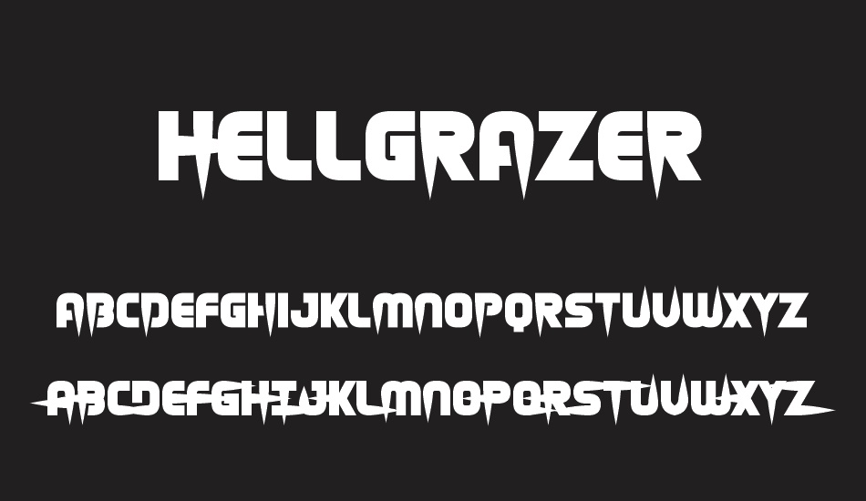 Hellgrazer font