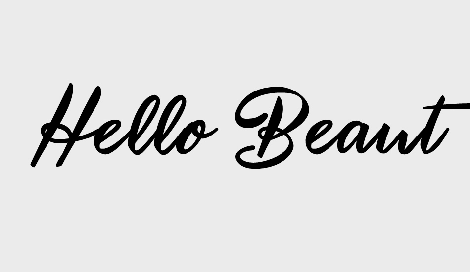 hello-beauty-personal-use font big