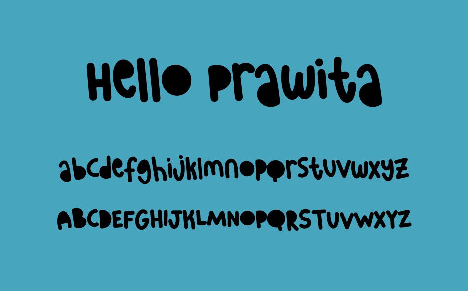 Hello Prawita font