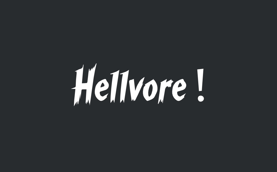 Hellvore font big