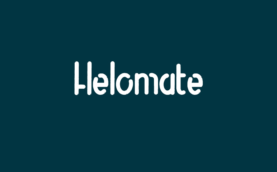 Helomate font big