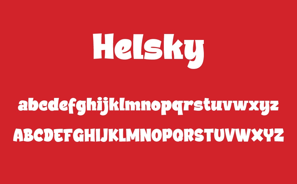 Helsky font