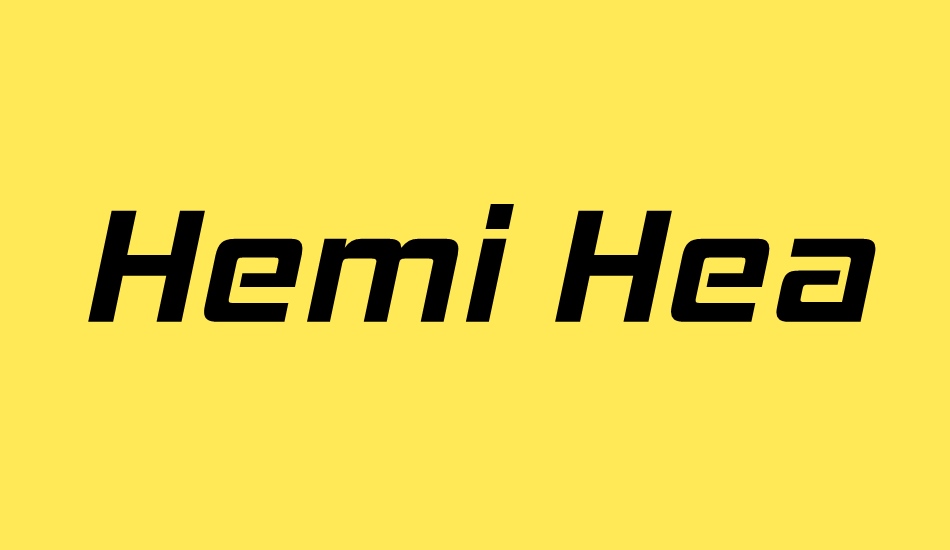 Hemi Head Rg font big