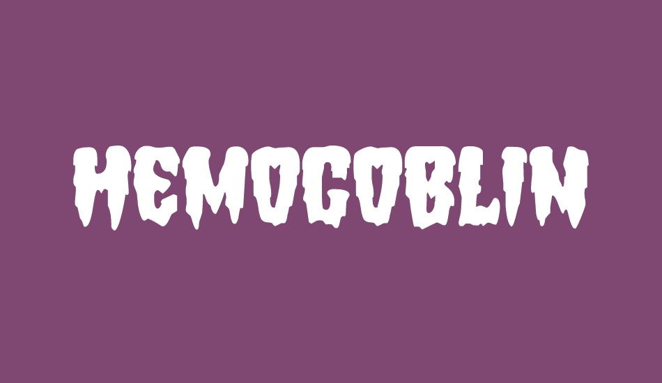 Hemogoblin font big