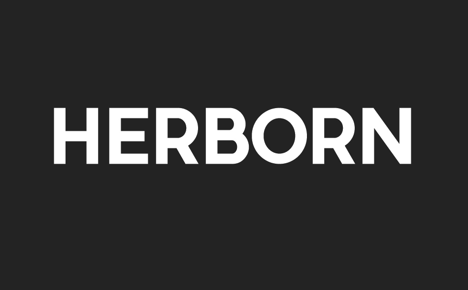 Herborn font big