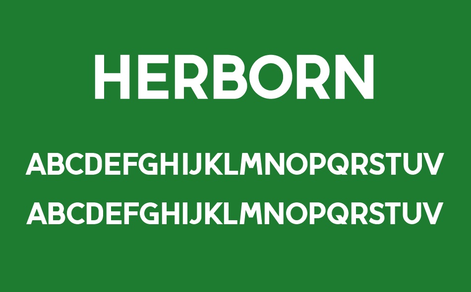 Herborn font