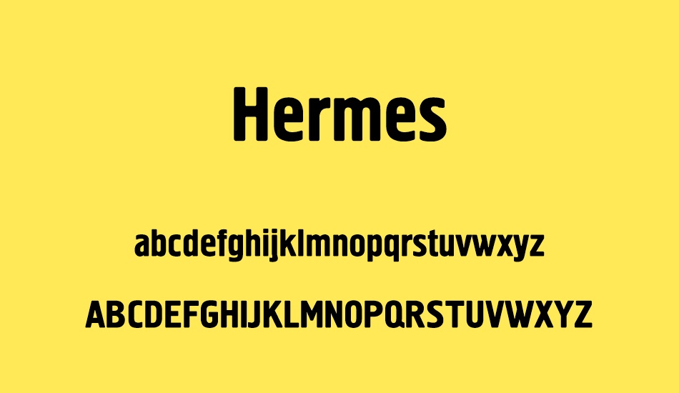 Hermes font