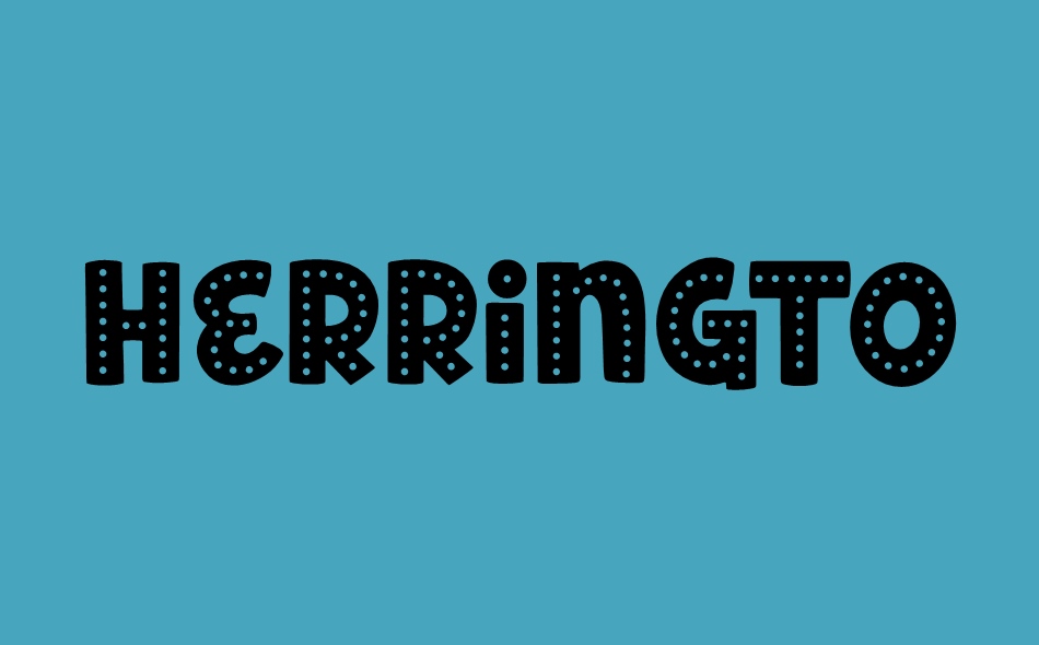 Herrington font big