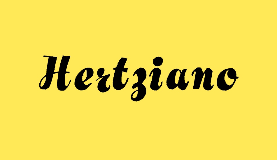 Hertziano font big