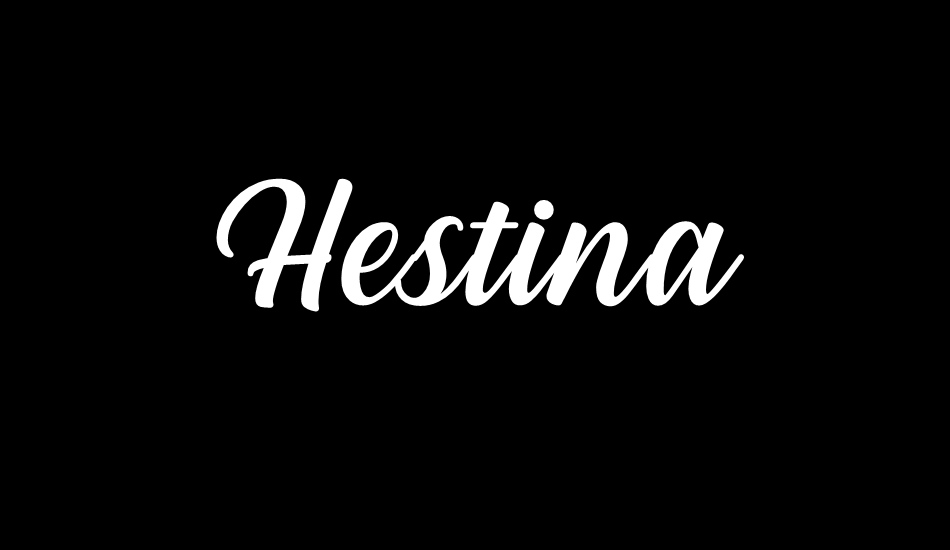 Hestina font big