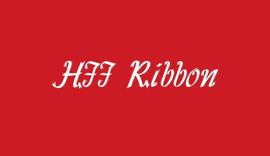 HFF Ribbon font big