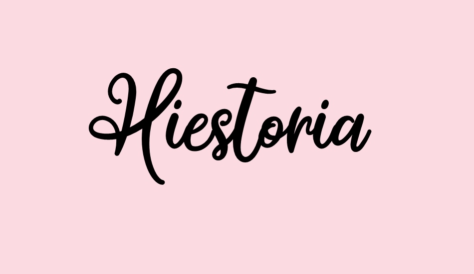 Hiestoria font big