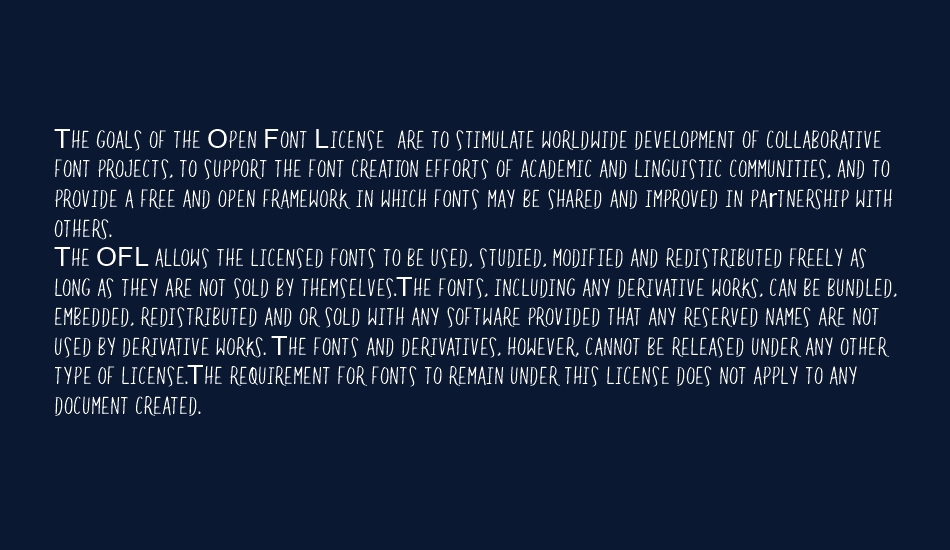 Higher font 1