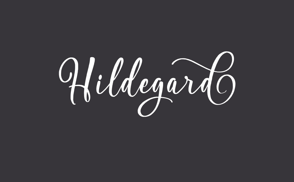 Hildegard font big