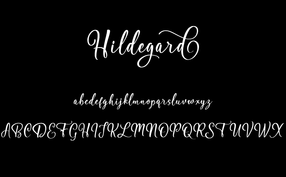Hildegard font