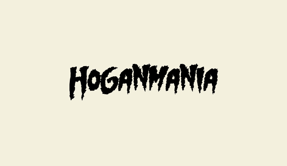 HoganMania font big
