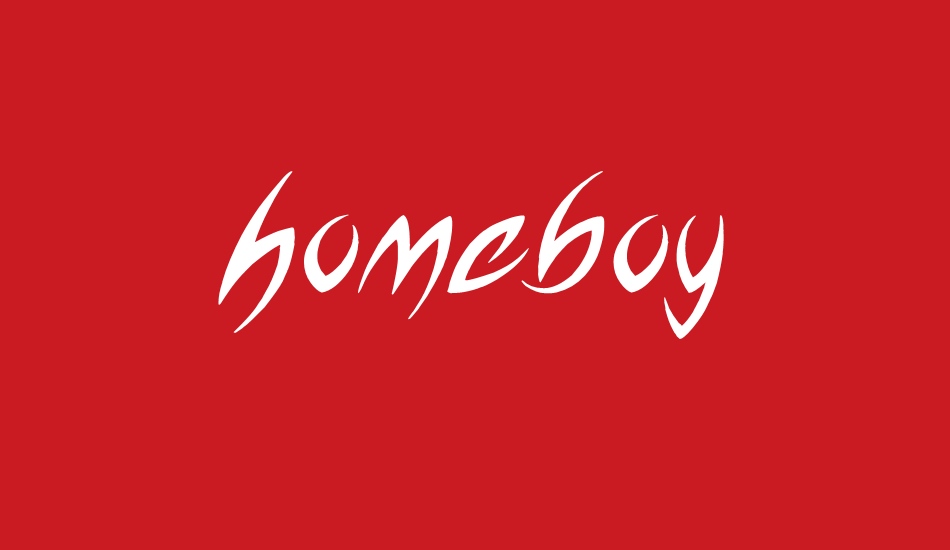 homeboy font big