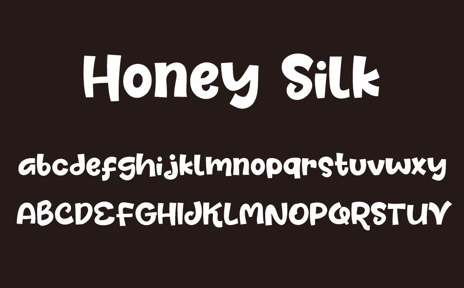 Honey Silk font