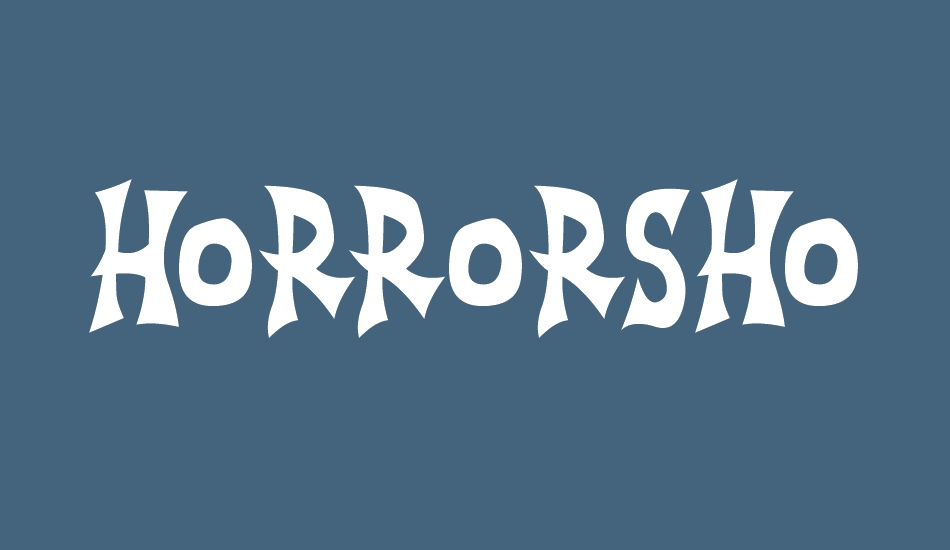 Horrorshow font big