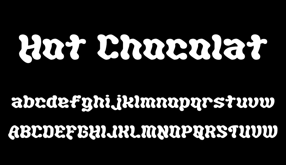 Hot Chocolate__G font