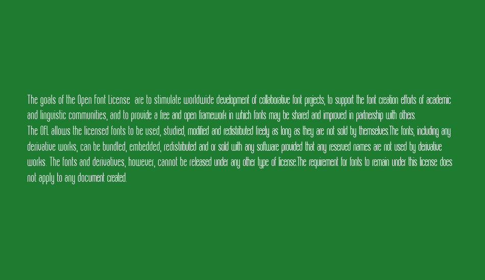 Hot Thin Roof font 1