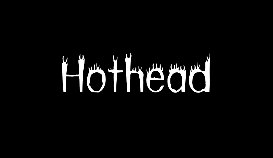 Hothead font big