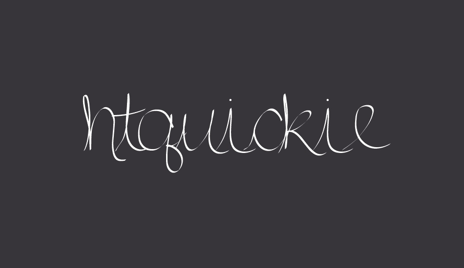 htquickie font big