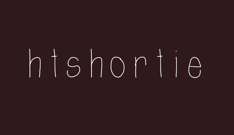 htShortie font big