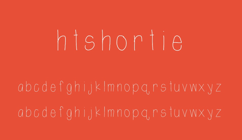 htShortie font