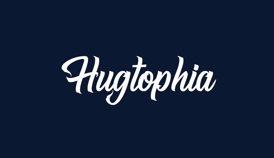 Hugtophia font big