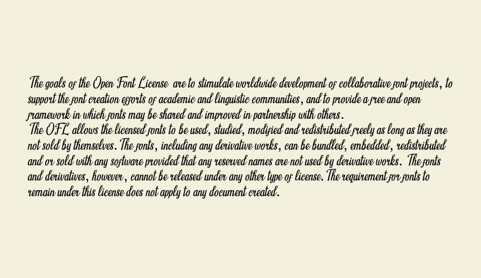 Humble Cafe Italic font 1