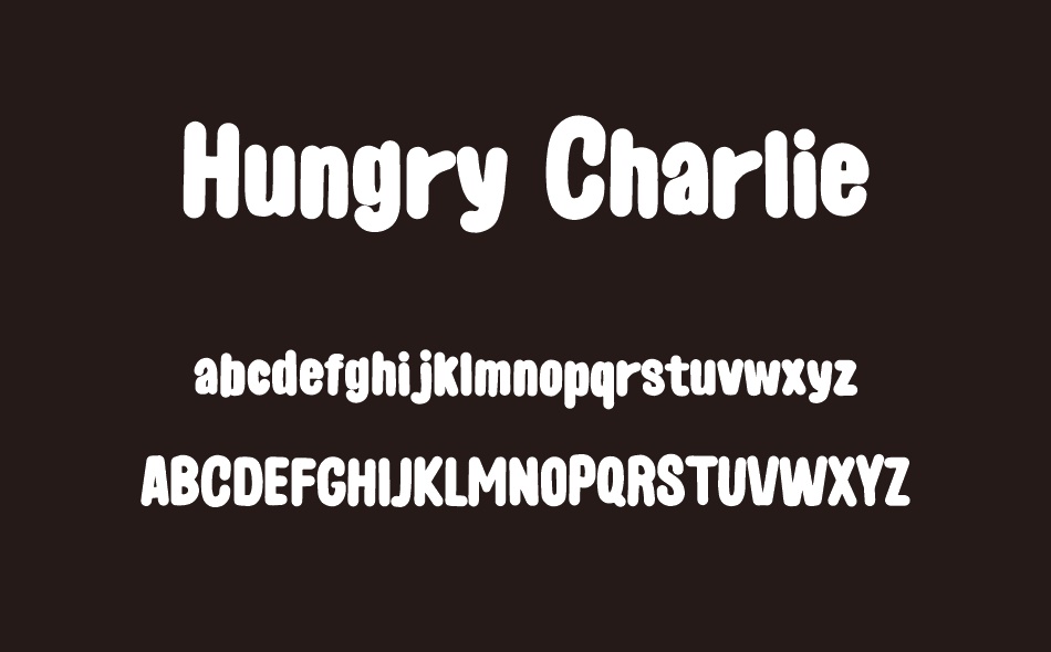 Hungry Charlie font
