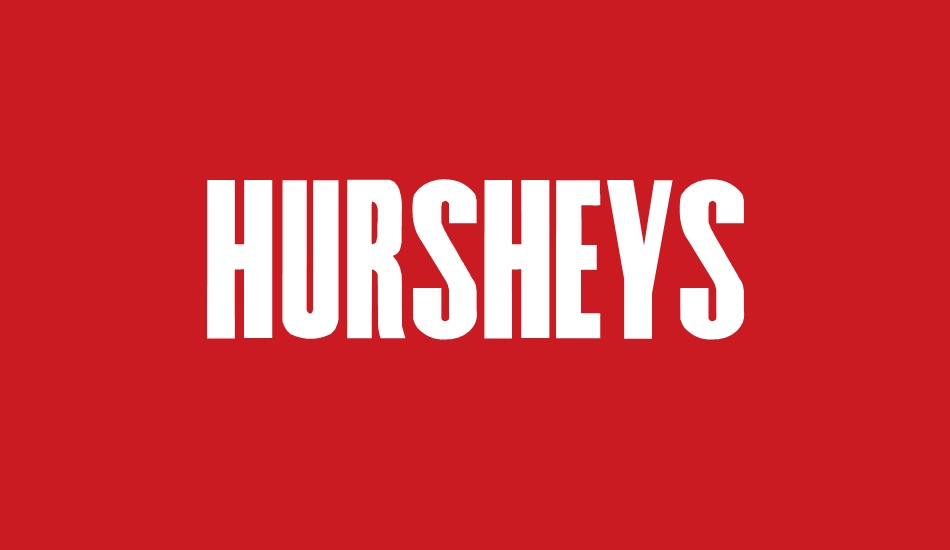 Hursheys font big